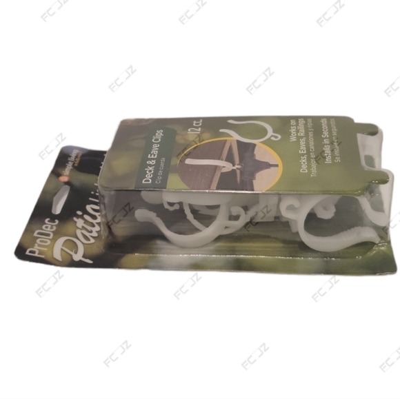 Simple Living Solutions: ProDec, 12 ct Deck & Eave Clips (818012-4) - NEW - Picture 3 of 6